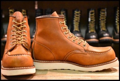 【6.5E 良品 22年】レッドウィング 875 アイリッシュセッター 茶 オロレガシー レースアップ 編み上げ ブーツ redwing HOPESMORE