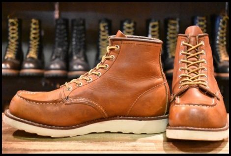 【8.5E 良品 22年】レッドウィング 875 アイリッシュセッター 茶 オロレガシー モックトゥ レースアップ ブーツ redwing HOPESMORE
