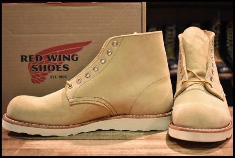 【9.5D 箱付 未使用 25年】レッドウィング 8167 スエード アイリッシュセッター ホーソーンアビレーン 編み上げ ブーツ redwing HOPESMORE