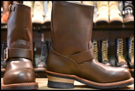 【6D 美品 09年】レッドウィング 2967 エンジニア 茶 チョコレート クローム ブラウン スチールトゥ 2269 ブーツ redwing HOPESMORE
