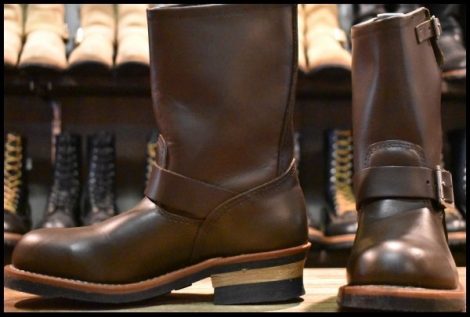 【6D 美品 09年】レッドウィング 2967 エンジニア 茶 チョコレート クローム ブラウン スチールトゥ 2269 ブーツ redwing HOPESMORE