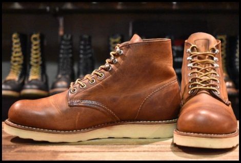 【7.5D 良品 11年】レッドウィング 9111 アイリッシュセッター 茶 カッパー ラフ＆タフ プレーントゥ 編み上げ ブーツ redwing HOPESMORE