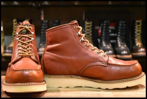 【7.5E 良品 半円犬タグ 94年02月刻印】レッドウィング 8175 アイリッシュセッター 赤茶 モックトゥ 875 ブーツ redwing HOPESMORE