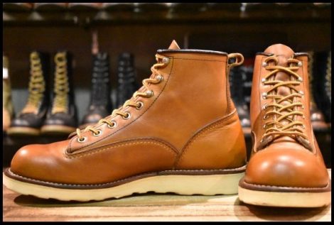 【7D 良品 11年】レッドウィング 2904 ラインマン 茶 ブラウン オロイジナル LTT 編み上げ レースアップ ブーツ redwing HOPESMORE