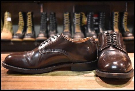 【7.5D 良品 17年】レッドウィング 9086 ミルワンブルーチャー オックスフォード MIL-1 シガー エスカイヤ ブーツ redwing HOPESMORE