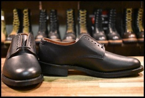 【7.5D 箱付 未使用 18年】レッドウィング 9431 Williston ウィリストン オックスフォード ブラック フェザーストーン 黒 ブーツ HOPESMORE