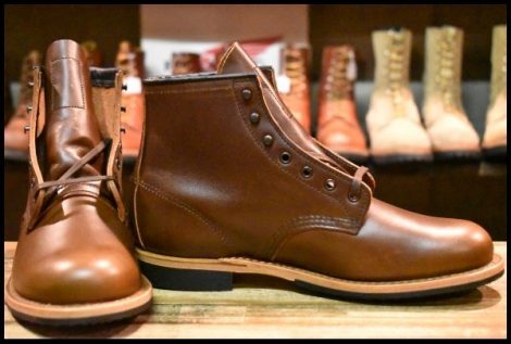 【7.5D 箱付 未使用 24年】レッドウィング 9422 ベックマン シガー エクスカリバー プレーントゥ 9016 9416 ブーツ redwing HOPESMORE