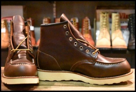 【8.5E 箱付 DEAD 100周年 04年】レッドウィング 8858 アイリッシュセッター ホーウィンクロムエクセル 編み上げ ブーツ redwing HOPESMORE