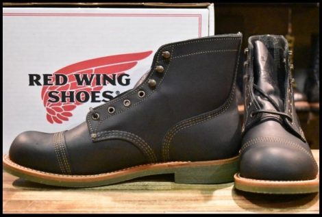 【10.5D 箱付 未使用 23年】レッドウィング 4331 アイアンレンジャー 黒 ブラックハーネス キャップトゥ ブーツ 8084 redwing HOPESMORE