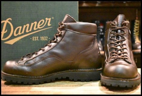 【9.5EE 箱付 美品 白タグ】Danner ダナー エクスプローラー 45200 ブラウン 茶 GORE-TEX ゴアテックス レースアップ ブーツ HOPESMORE