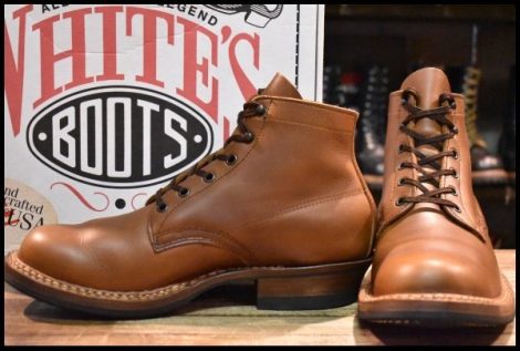 【8.5E 美品】WHITE’S ホワイツ セミドレス ブリティッシュタン クロムエクセル ビブラム269シングル 編み上げ ブーツ HOPESMORE