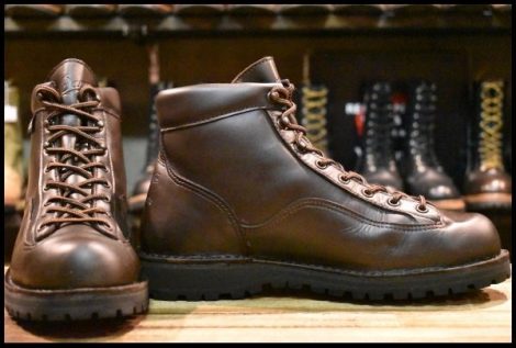 【9.5EE 箱付 美品 白タグ】Danner ダナー エクスプローラー 45200 ブラウン 茶 GORE-TEX ゴアテックス レースアップ ブーツ HOPESMORE
