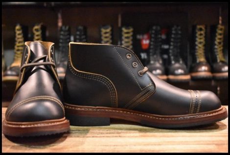 【8.5D 箱付 未使用 ナイジェルケーボン別注】レッドウィング 4633 マンソン B-5 チャッカ クローンダイク 茶芯 ブーツ redwing HOPESMORE