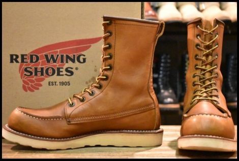 【7.5D 箱付 良品 10年】レッドウィング 877 ロング アイリッシュセッター 茶 オロイジナル レースアップ ブーツ redwing HOPESMORE