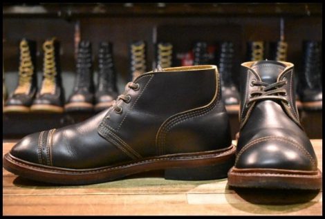 【9D 良品 ナイジェルケーボン別注】レッドウィング 4633 マンソン B-5 チャッカ クローンダイク 茶芯 編み上げ ブーツ redwing HOPESMORE