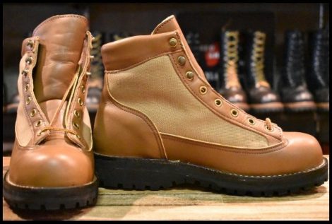 【6.5EE DEAD 黒タグ】Danner ダナーライト 30420X 茶 ブラウン ゴアテックス GORE-TEX 編み上げ レースアップ ブーツ HOPESMORE