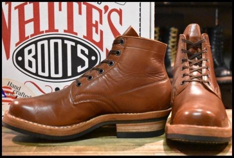 【8.5D 箱付 美品】WHITE’S ホワイツ セミドレス 2332MV シエンナウォーターバッファロー ビブラム レザーライニング ブーツ HOPESMORE