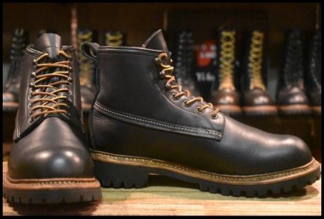 【7D 良品 14年】レッドウィング 2930 アイスカッター 黒 ブラック オッターテイル ライニング付 防寒 編み上げ ブーツ redwing HOPESMORE
