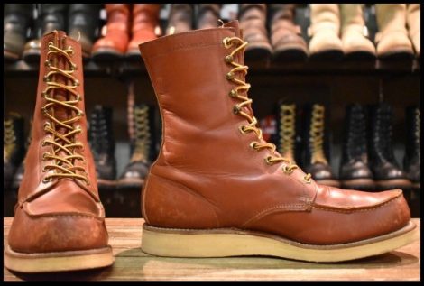 【8D 良品 紺タグ 60年製】レッドウィング TUFFY タフィー ビンテージ ブーツ セッター 877 60’S 50’S redwing HOPESMORE