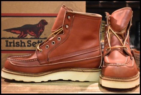 【8E 箱付 DEAD 50周年モデル 犬タグ】レッドウィング 1951 アイリッシュセッター 赤茶 オロラセット モックトゥ ブーツ redwing HOPESMORE