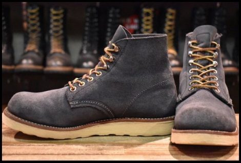 【6D 良品 BEAMS別注 10年】レッドウィング 8154 ネイビー スエード アイリッシュセッター 編み上げ ビームス ブーツ redwing HOPESMORE