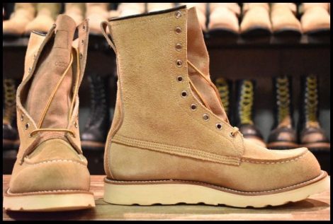 【8D DEAD 犬タグ フジワラヒロシコレクション】レッドウィング アイリッシュセッター スエード ブーツ 877 8173 HUMANMADE HOPESMORE