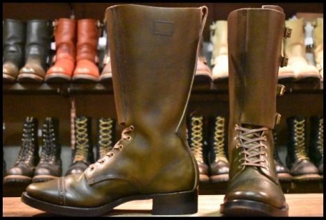 【美品】 Ol’ Shanks オルシャンクス Gaiter Boots ゲイターブーツ バックル 鈴木理也 CLINCH クリンチ HOPESMORE