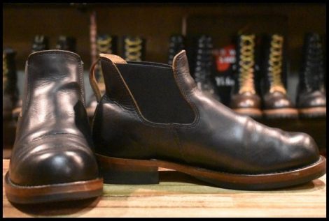 【8 良品】Danner ダナー ウエストサム サイドゴア ブーツ D1811 ホーウィン ブラック ブーツ HOPESMORE