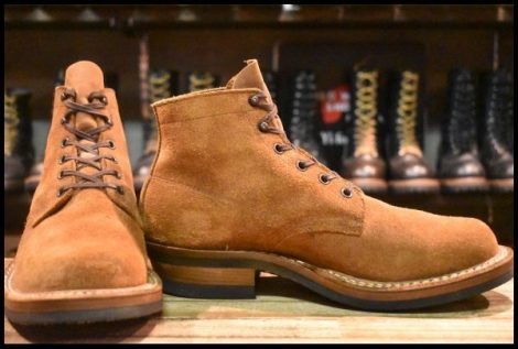 【8.5E 美品 試着程度】WHITE’S ホワイツ セミドレス ディストレスドラフアウト ビブラム700シングル 編み上げ ブーツ HOPESMORE