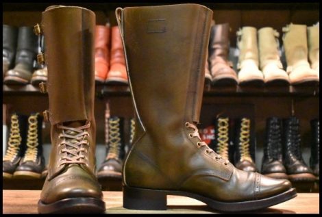 【美品】 Ol’ Shanks オルシャンクス Gaiter Boots ゲイターブーツ バックル 鈴木理也 CLINCH クリンチ HOPESMORE