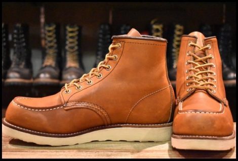 【8.5E 美品 19年】レッドウィング 875 アイリッシュセッター 茶 オロレガシー レースアップ 編み上げ ブーツ redwing HOPESMORE