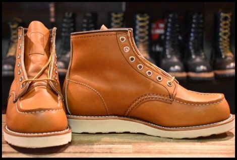【7E 未使用 25年】レッドウィング 875 アイリッシュセッター 茶 オロレガシー モックトゥ レースアップ ブーツ redwing HOPESMORE