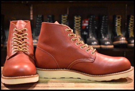 【10D 箱付 美品 犬タグ復刻 20年】レッドウィング 8166 アイリッシュセッター 赤茶 オロラセット ブーツ redwing HOPESMORE