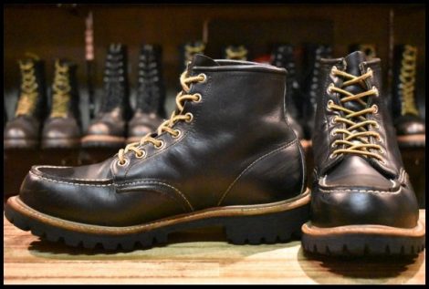 【8.5EE 良品 羽タグ】レッドウィング 8136 ビブラム アイリッシュセッター 黒 ブラッククローム 8176 ブーツ redwing HOPESMORE