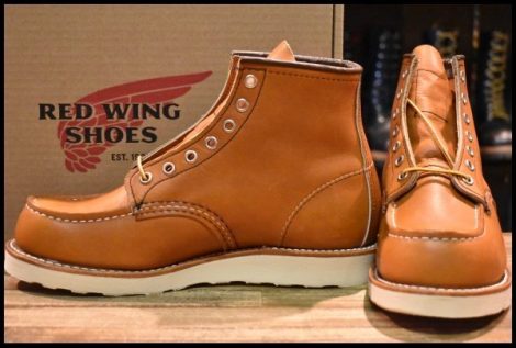 【7E 未使用 25年】レッドウィング 875 アイリッシュセッター 茶 オロレガシー モックトゥ レースアップ ブーツ redwing HOPESMORE