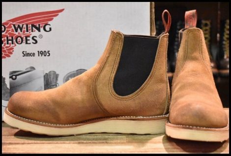 【7.5D 箱付 美品 08年】レッドウィング 8898 チェルシーランチャー ミュールスキナー 3192 サイドゴア ブーツ redwing HOPESMORE