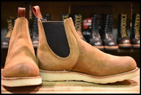 【7.5D 箱付 美品 08年】レッドウィング 8898 チェルシーランチャー ミュールスキナー 3192 サイドゴア ブーツ redwing HOPESMORE