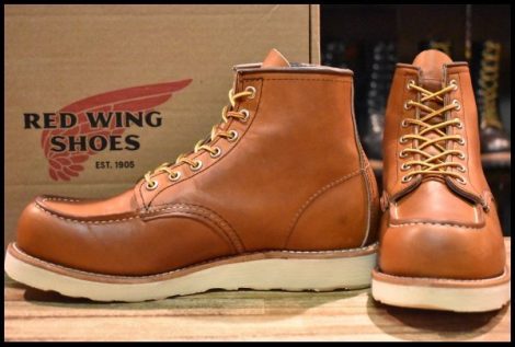 【7.5D 箱付 美品 25年】レッドウィング 875 アイリッシュセッター 茶 オロレガシー モックトゥ レースアップ ブーツ redwing HOPESMORE