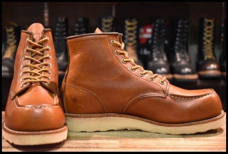 【7E 美品 18年】レッドウィング 875 アイリッシュセッター 茶 オロレガシー モックトゥ レースアップ ブーツ redwing HOPESMORE