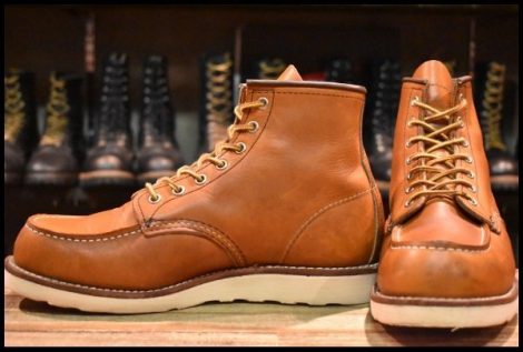 【8.5E 美品 22年】レッドウィング 875 アイリッシュセッター 茶 オロレガシー モックトゥ レースアップ ブーツ redwing HOPESMORE
