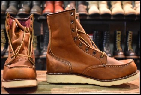 【10EE DEAD サイド羽タグ 98年】レッドウィング 879 ロング アイリッシュセッター オロイジナル ビンテージ ブーツ 877 redwing HOPESMORE