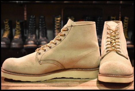 【10.5E 美品 09年】レッドウィング 8167 スエード アイリッシュセッター ホーソーンアビレーンラフアウト ブーツ redwing HOPESMORE
