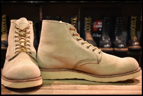 【10.5E 美品 09年】レッドウィング 8167 スエード アイリッシュセッター ホーソーンアビレーンラフアウト ブーツ redwing HOPESMORE