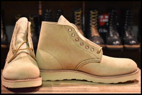 【7.5D 箱付 未使用 11年】レッドウィング 8167 スエード アイリッシュセッター ホーソーンアビレーン 編み上げ ブーツ redwing HOPESMORE
