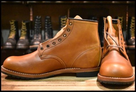 【10.5D 未使用 11年】レッドウィング 9013 ベックマン チェスナット フェザーストーン プレーントゥ 9414 ブーツ redwing HOPESMORE