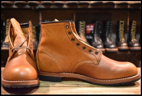 【10.5D 未使用 11年】レッドウィング 9013 ベックマン チェスナット フェザーストーン プレーントゥ 9414 ブーツ redwing HOPESMORE