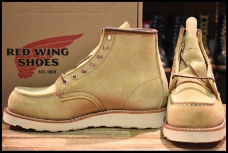 【7D 箱付 未使用 23年】レッドウィング 8833 スエード アイリッシュセッター ホーソーン ラフアウト ブーツ redwing HOPESMORE