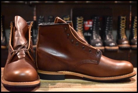 【10.5D 箱付 未使用 24年】レッドウィング 9422 ベックマン シガー エクスカリバー プレーントゥ 9016 9416 ブーツ redwing HOPESMORE