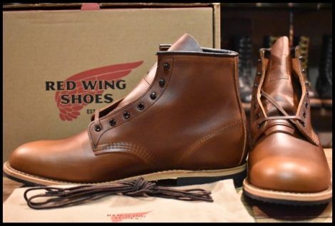 【11D 箱付 未使用 24年】レッドウィング 9422 ベックマン シガー エクスカリバー プレーントゥ 9016 9416 ブーツ redwing HOPESMORE