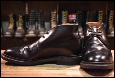 【8D 美品 15年】レッドウィング 9096 キャバリー チャッカ ブラックエスカイヤ 黒 レースアップ ブーツ redwing HOPESMORE